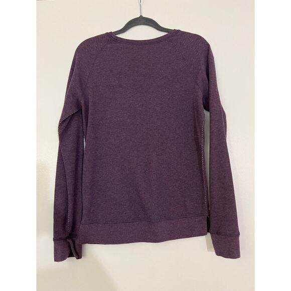 Lululemon Purple Reversible Long Sleeve Pullover Sz S - Picture 4 of 6